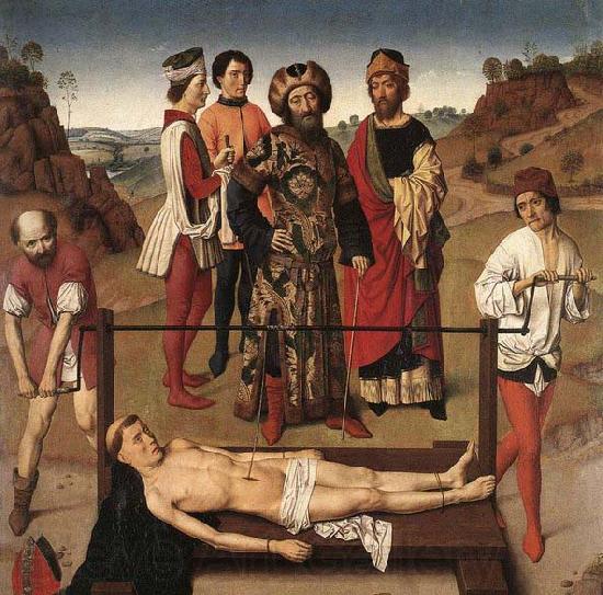 Dieric Bouts Martyrdom of St Erasmus